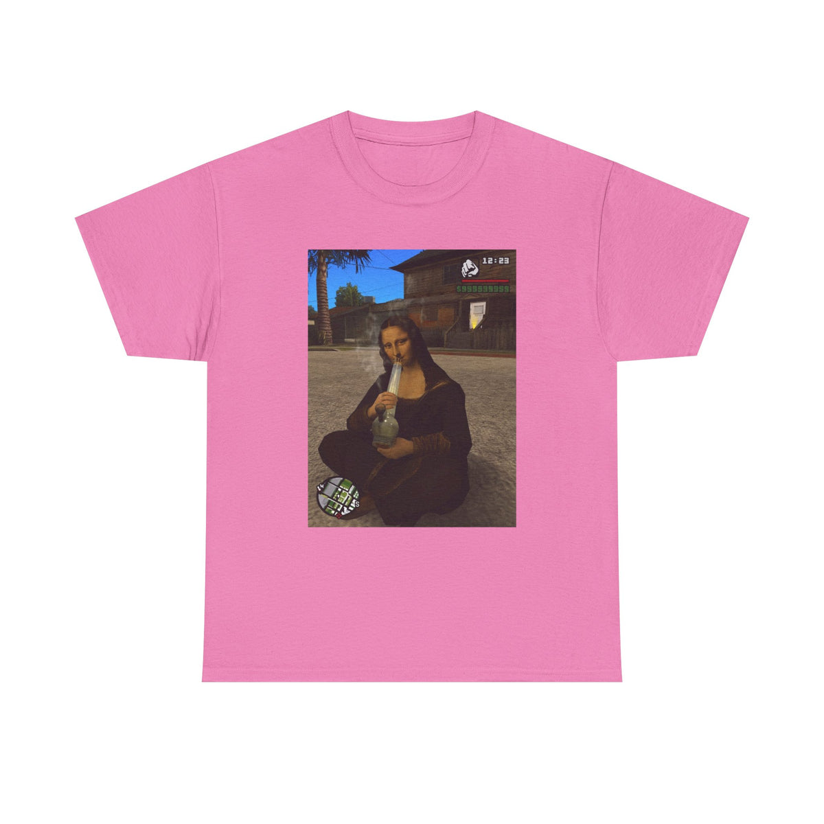 Mona Lisa Hitting The Bong Tee