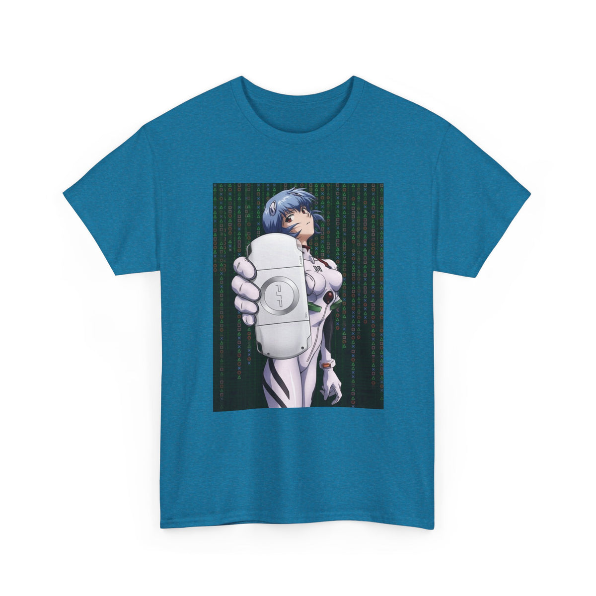 Rei Ayanami Gaming In The Matrix