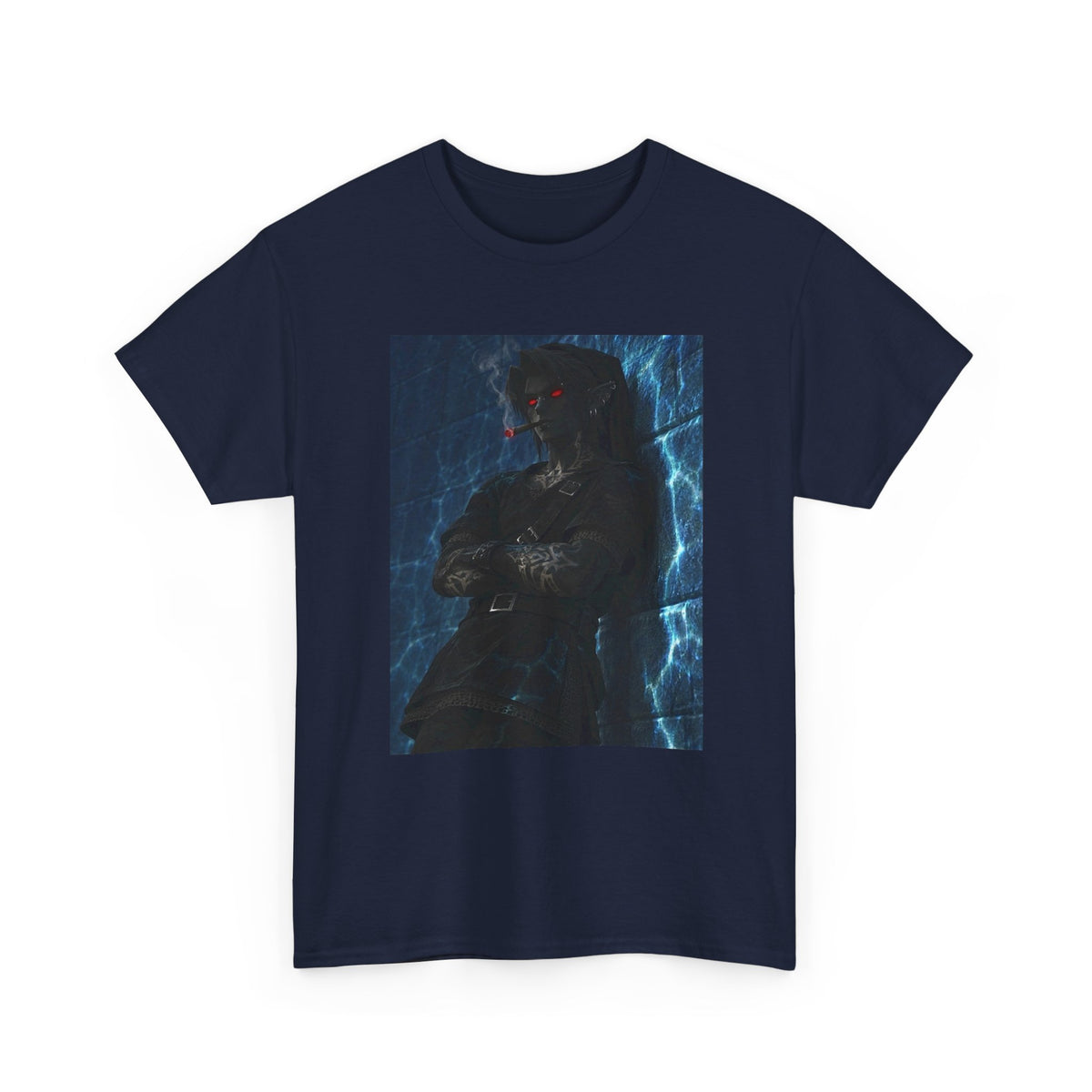 Dark Link Smoking With Red Eyes
