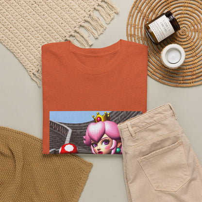 Gothic Princess Peach With Mushroom Tee