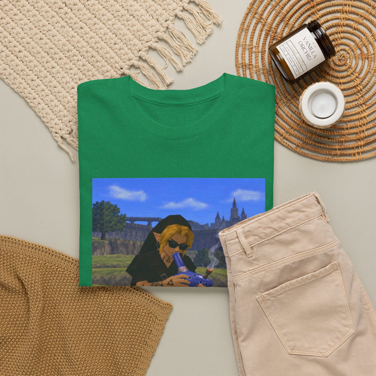 Hyrule Haze Link Bong Tee
