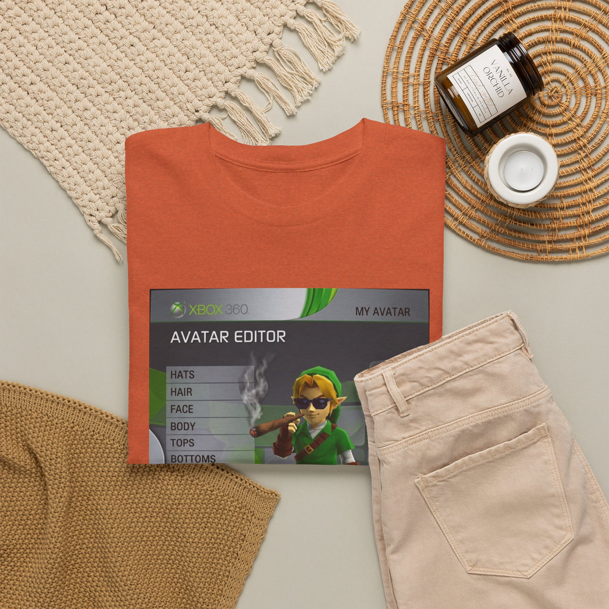 Chill Link Smoking Blunt Avatar Tee