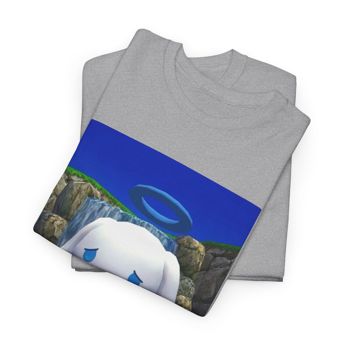 Melancholy Cinnamoroll With Halo Tee