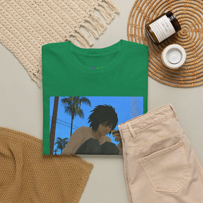 Mystic Green Whisper Graphic Tee