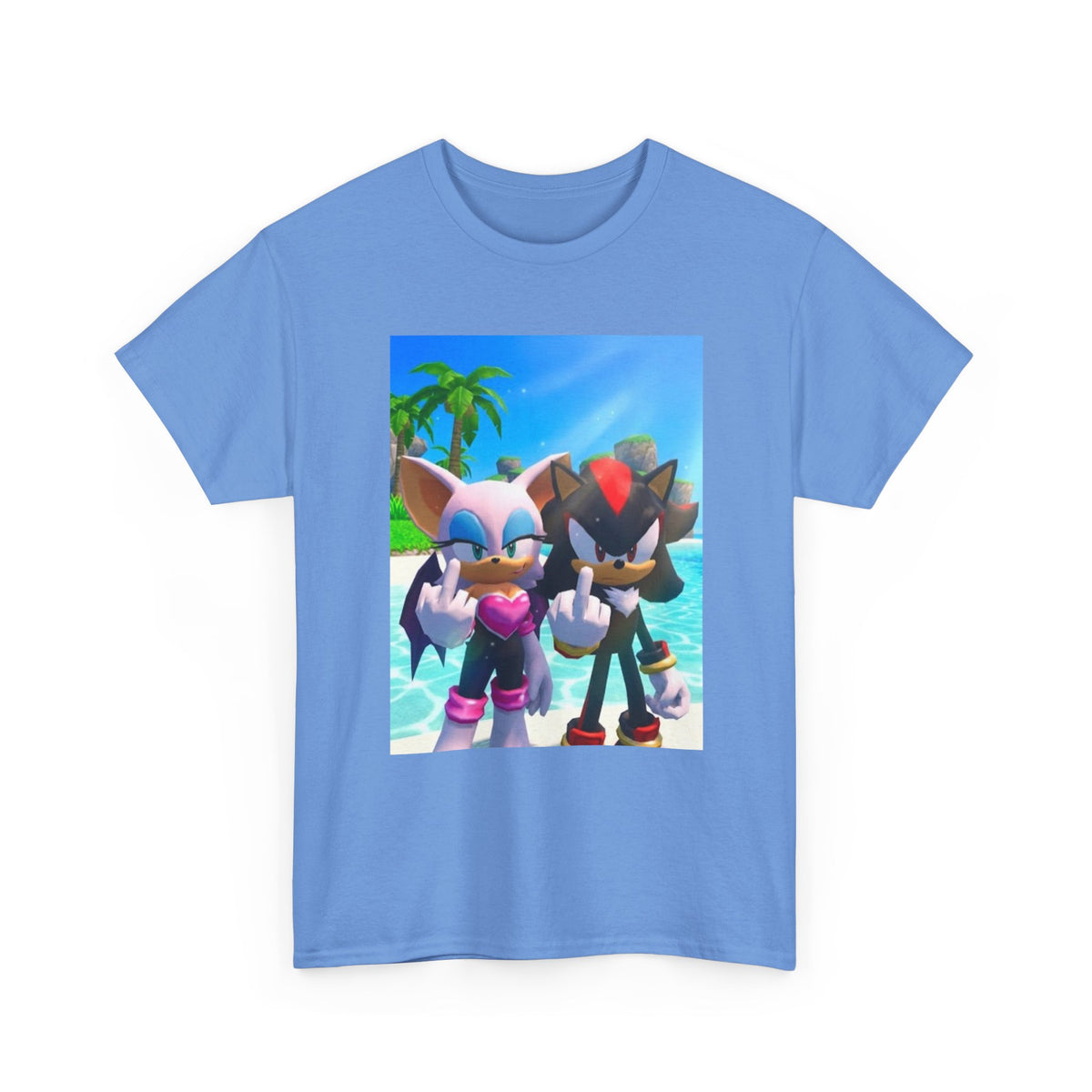Rouge And Shadow Flipping The Bird (Design 5)
