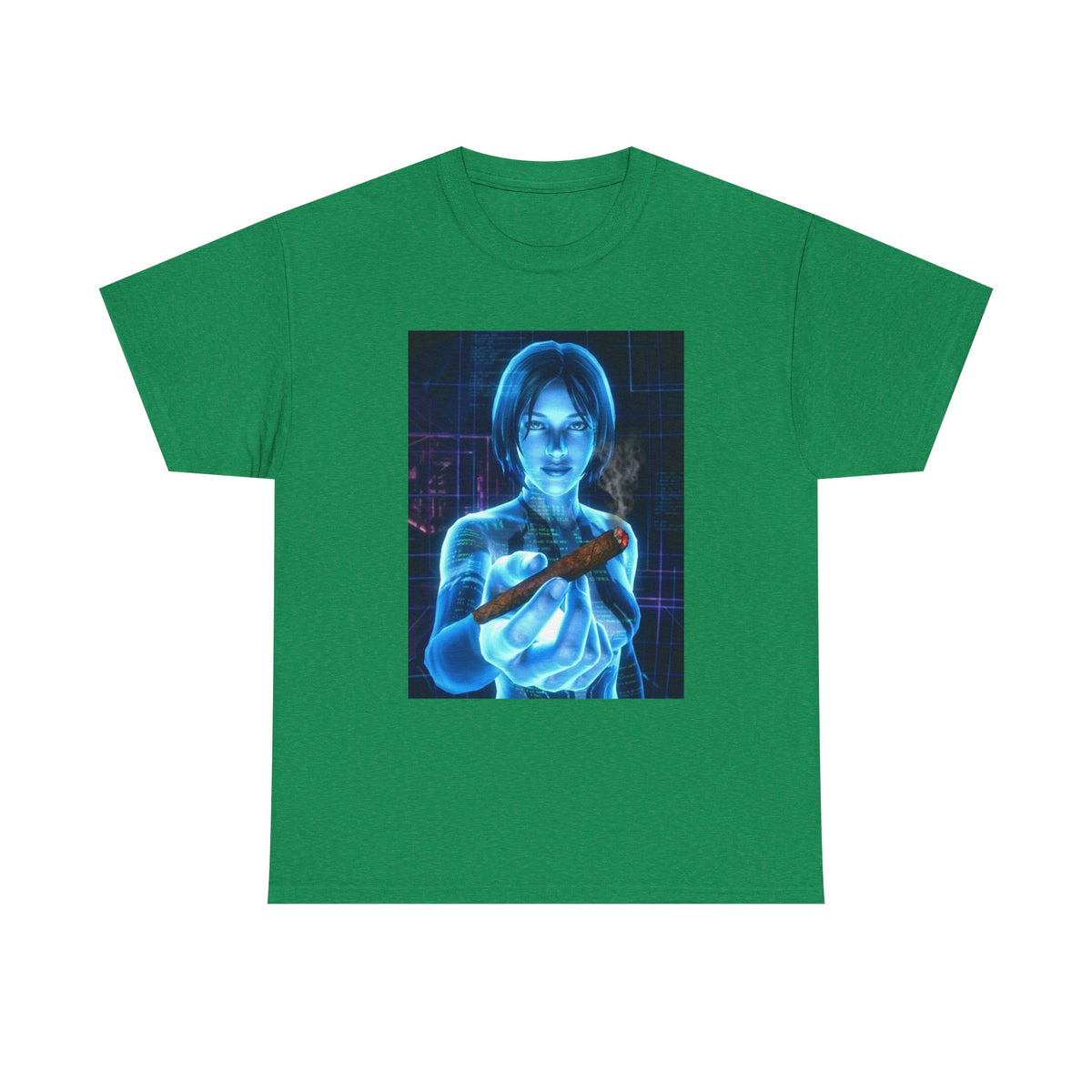 Holographic AI Offering You A Blunt Tee
