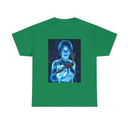 Holographic AI Offering You A Blunt Tee