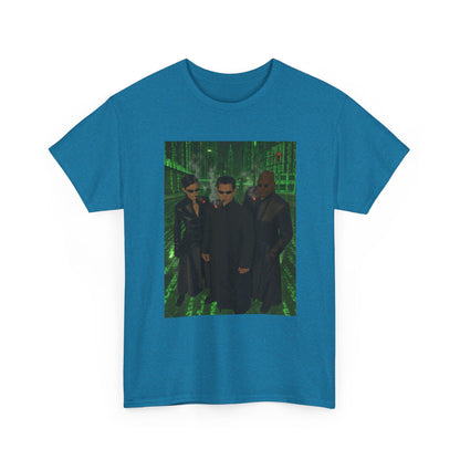 Neo, Trinity, Morpheus Smoking In The Matrix