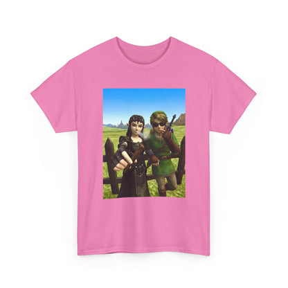 Link And Midna Smoking Blunts Tee
