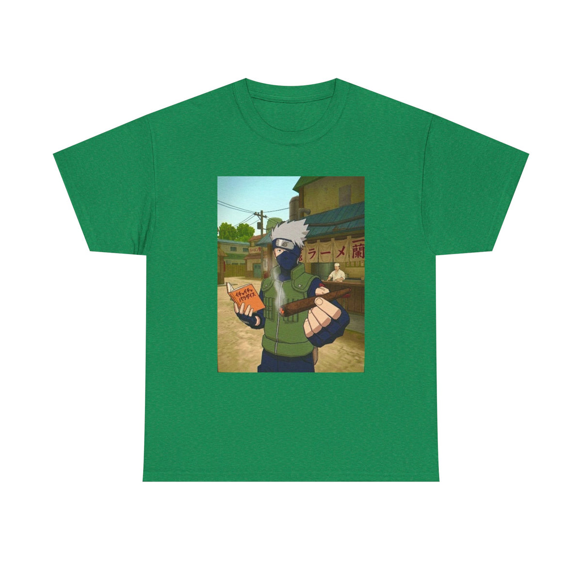 Kakashi Reading And Chilling Tee