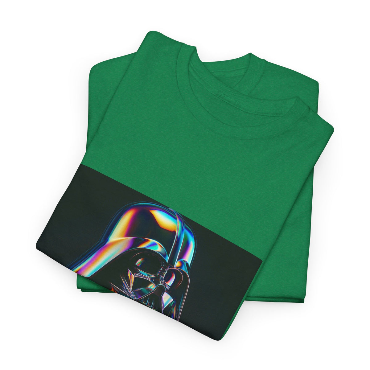 Holographic Dark Lord Vaporwave Icon Tee