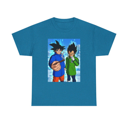 Goku and Vegeta Chillin' On Ice
