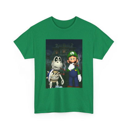 Luigi and Dry Bones Smoking Blunts Tee