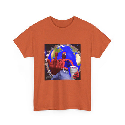 Spider-Man Flipping Off The World Tee
