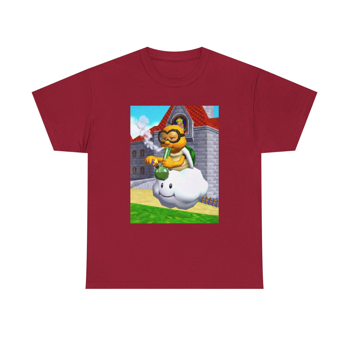 Lakitu Turtle Bong Rip On Cloud Tee
