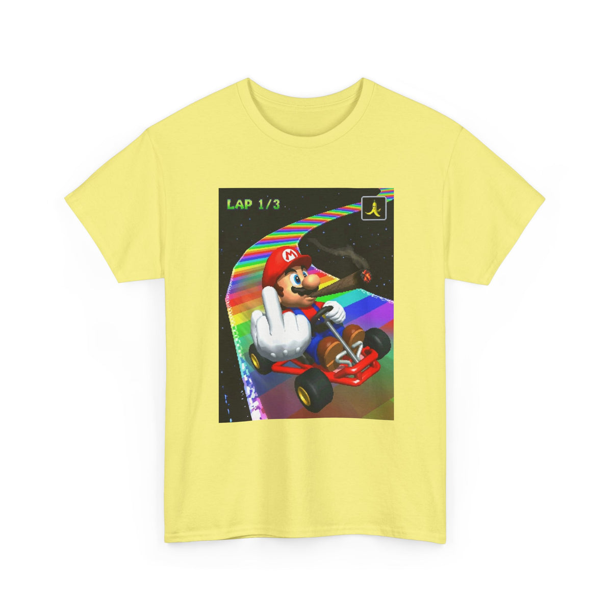 Mario Karting, Blazing, And Flipping The Bird Tee