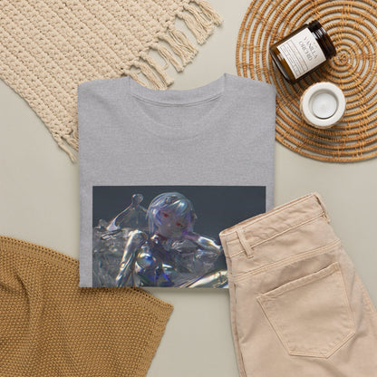 Liquid Chrome Flowing Tee