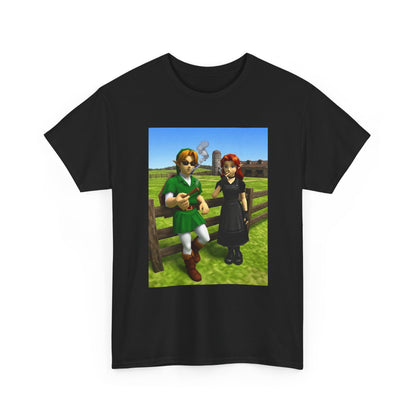 Link And Malon Smoking On The Farm Tee