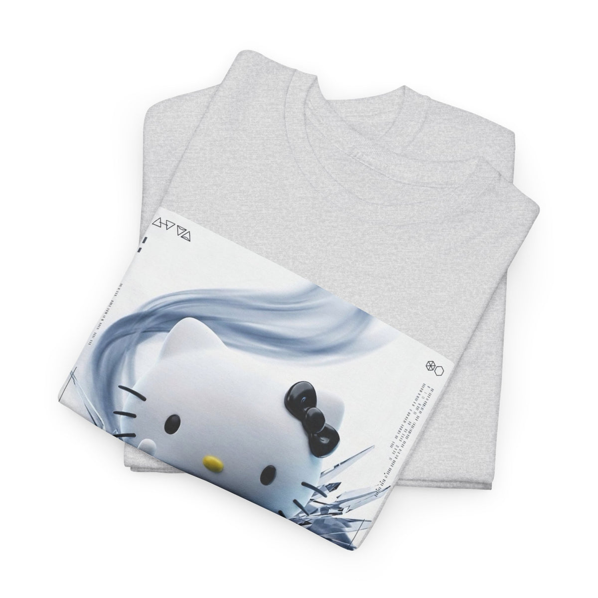 Cute Kitty Flipping The Bird Tee