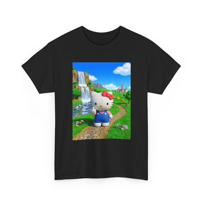 Hello Kitty Flipping Off In Mushroom Kingdom