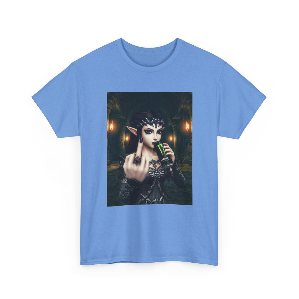 Edgy Elf Queen Flips You Off Tee