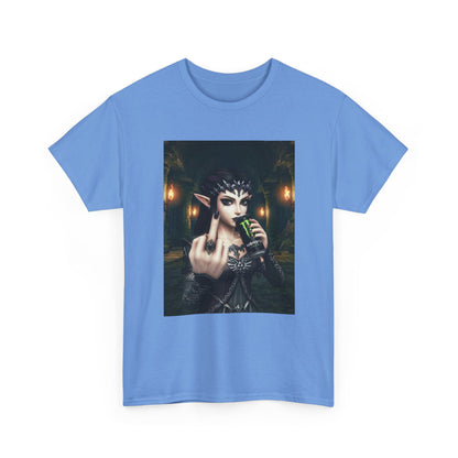 Edgy Elf Queen Flips You Off Tee