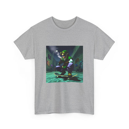 Skater Link Smoking In Dark Alley Tee