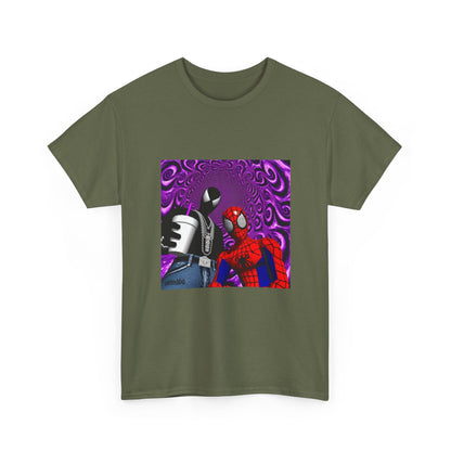 Symbiote & Spider-Man Lean Scene Tee