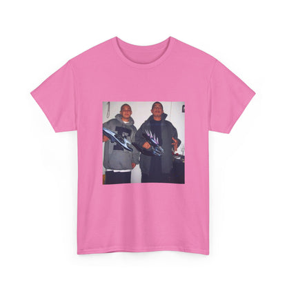 Midnight Leaf Pulse Graphic Tee