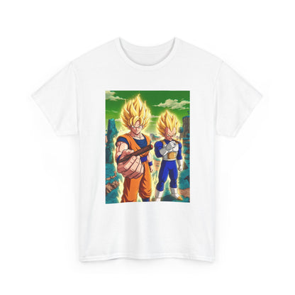 Goku and Vegeta Powering Up With Blunts