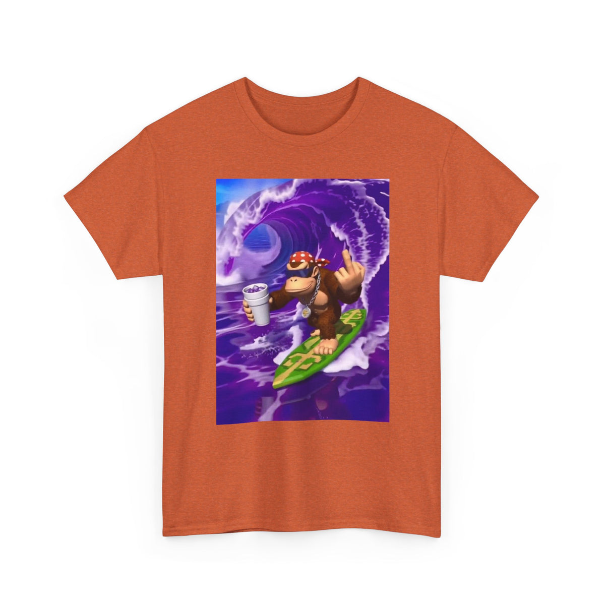 Lit Surf Monkey F*** Off Tee