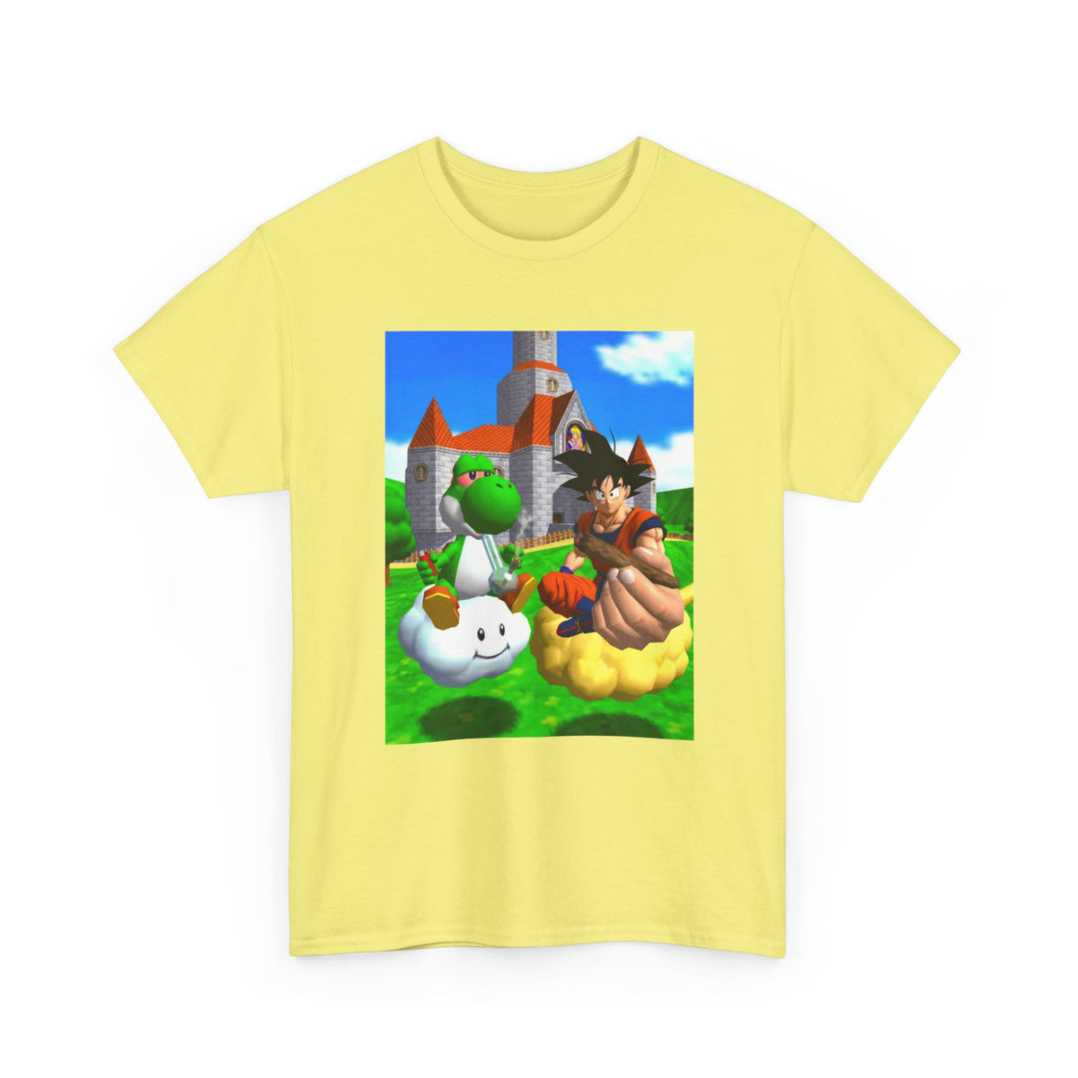 Yoshi And Goku Sharing A Smoke Tee