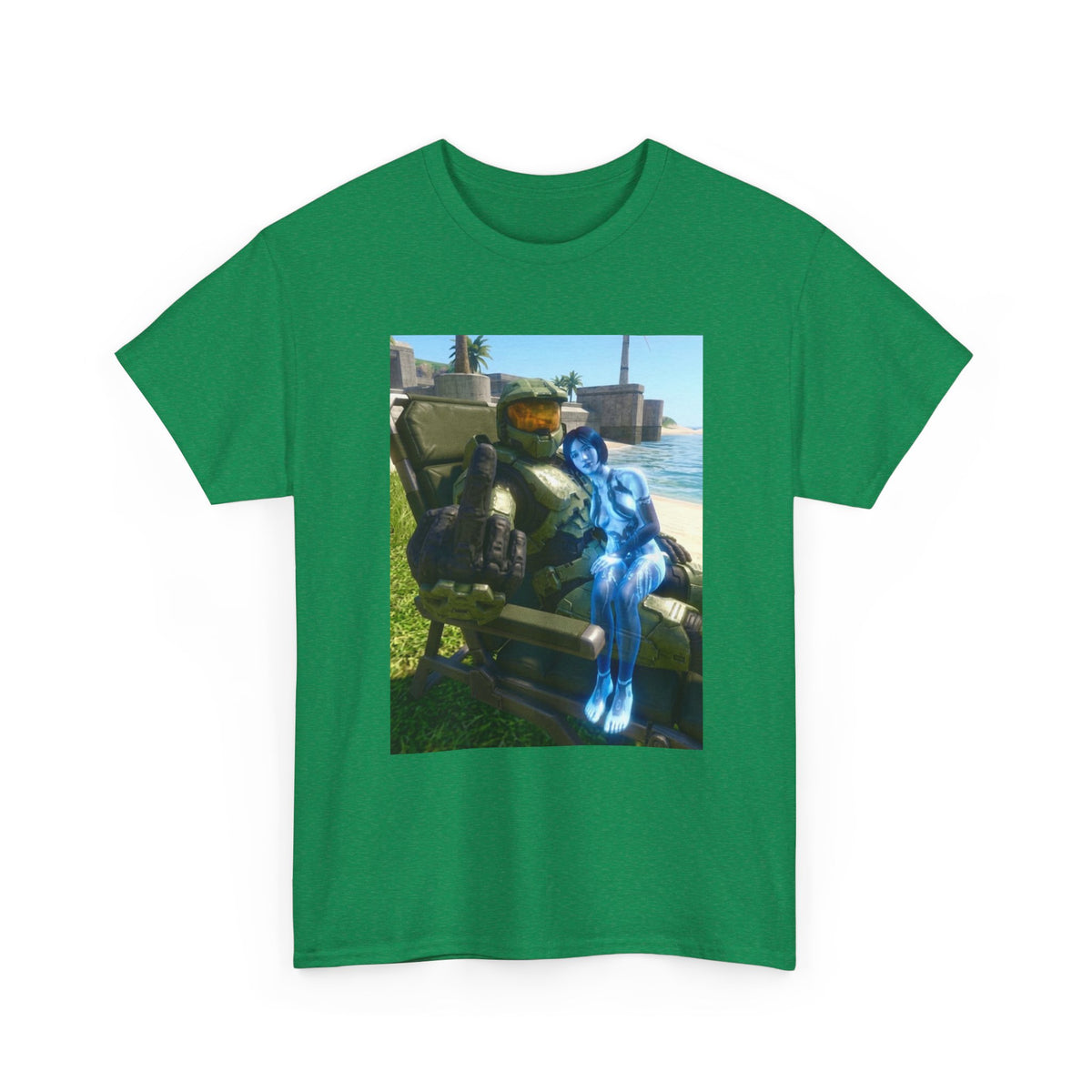 Master Chief And Cortana Chilling Out