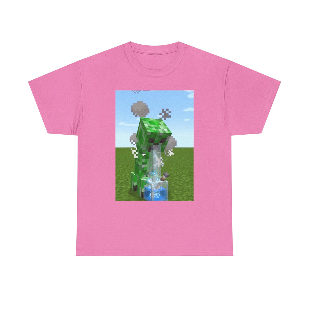 Creeper Hitting The Bong On Green Field
