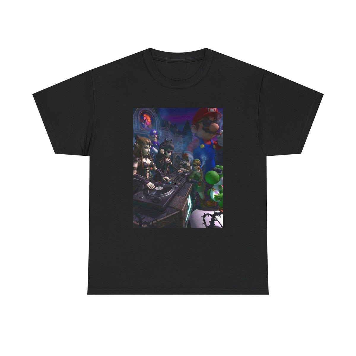 Gothic DJ Party with Mario, Link, Yoshi