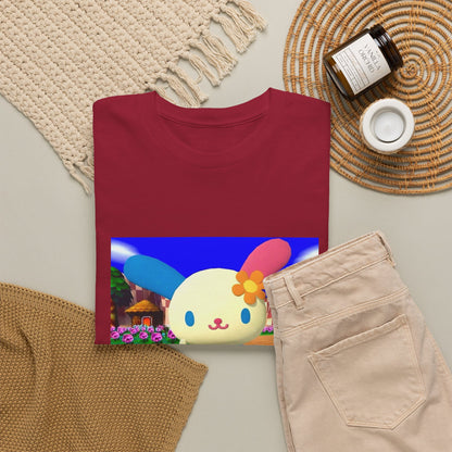 Cute Bunny Giving The Finger Tee
