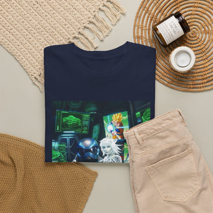 Cybernetic Pilot, Holographic Girl, And Dragon Ball Z
