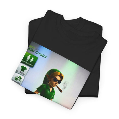 Xbox Avatar Link Smoking Blunt Tee