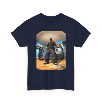 Gamer Batman Flipping Off In His Room