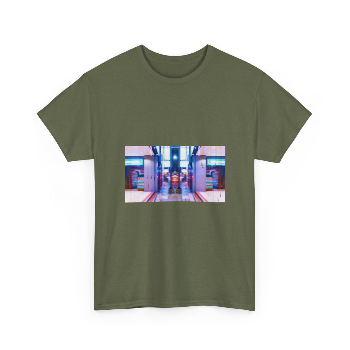 Meli and Chill Splashing Through Neon Streets Tee