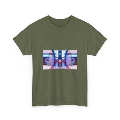 Meli and Chill Splashing Through Neon Streets Tee