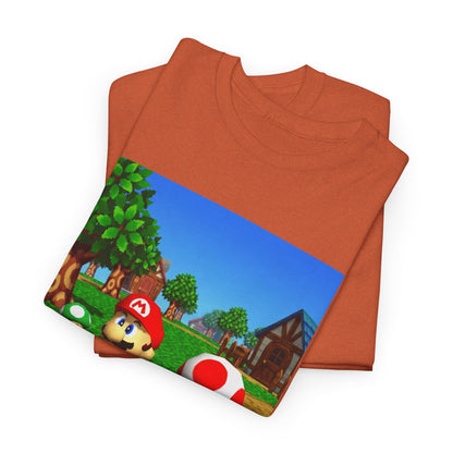Mario And Toad Chillin' With Shrooms