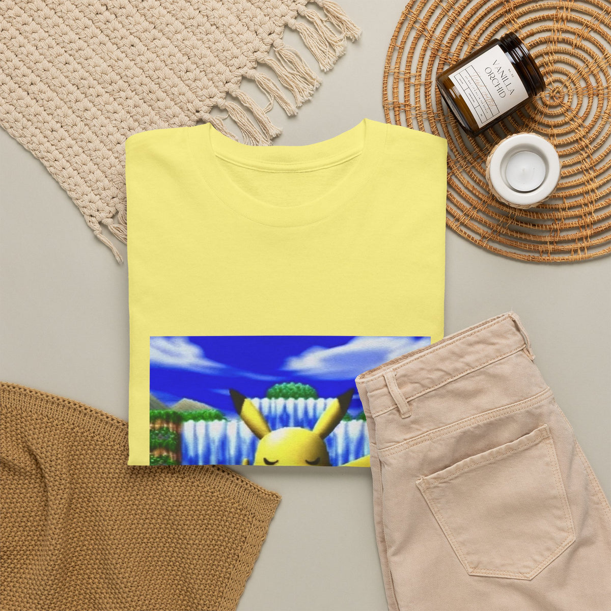 Zen Pikachu Giving The Finger Tee