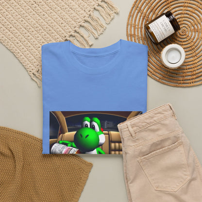 Yoshi Pouring Lean In Car Tee