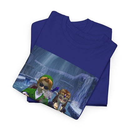 Hyrule Heroes Chilling In Ice Cavern