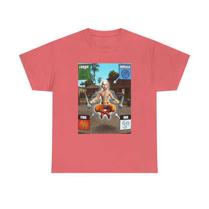 Avatar Aang Element Bending With Bongs Tee