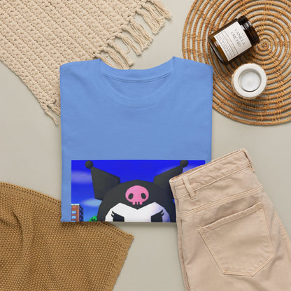 Kuromi Flipping The Bird In Animal Crossing