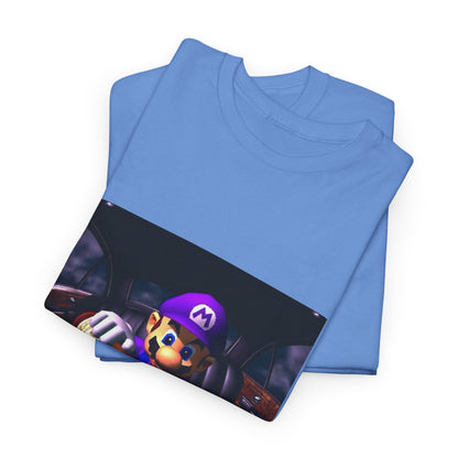 Waluigi Pouring Purple Drank In Limo Tee