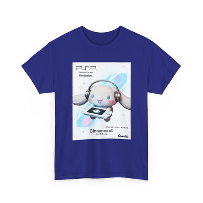 Cinnamoroll Gaming With Headphones On PSP