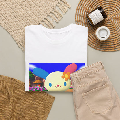 Cute Bunny Giving The Finger Tee